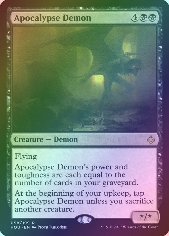 Apocalypse Demon (HOU) (58) / Foil
