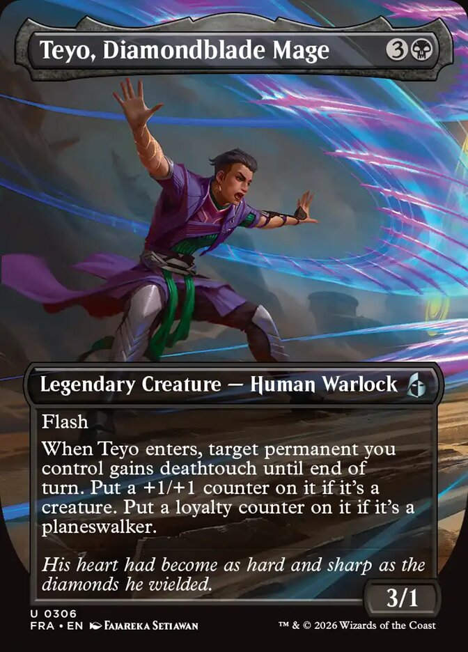Teyo, Diamondblade Mage (FRA) (306) / Borderless
