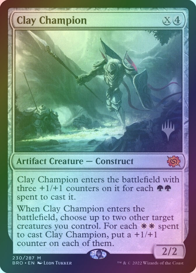 Clay Champion (PBRO) (230p) / Foil