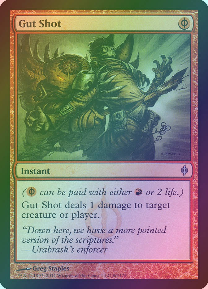 Gut Shot (NPH) (86) / Foil
