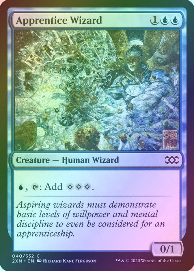 Apprentice Wizard (2XM) (40) / Foil