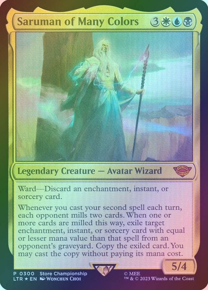 Saruman of Many Colors (LTR) (300) / Foil