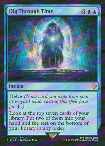 Dig Through Time (FIC) (263) / Surge Foil | MTG Wolf México