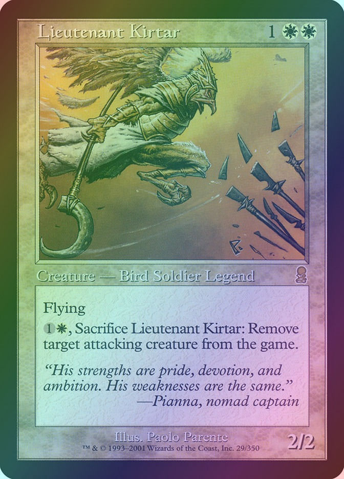 Lieutenant Kirtar (ODY) (29) / Foil
