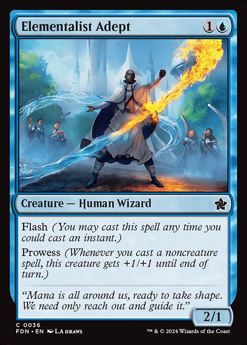 Elementalist Adept (FDN) (36)