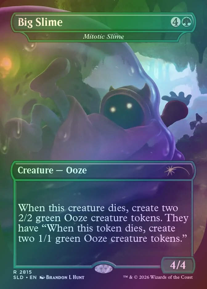 Mitotic Slime (SLD) (2815) / Borderless / Foil