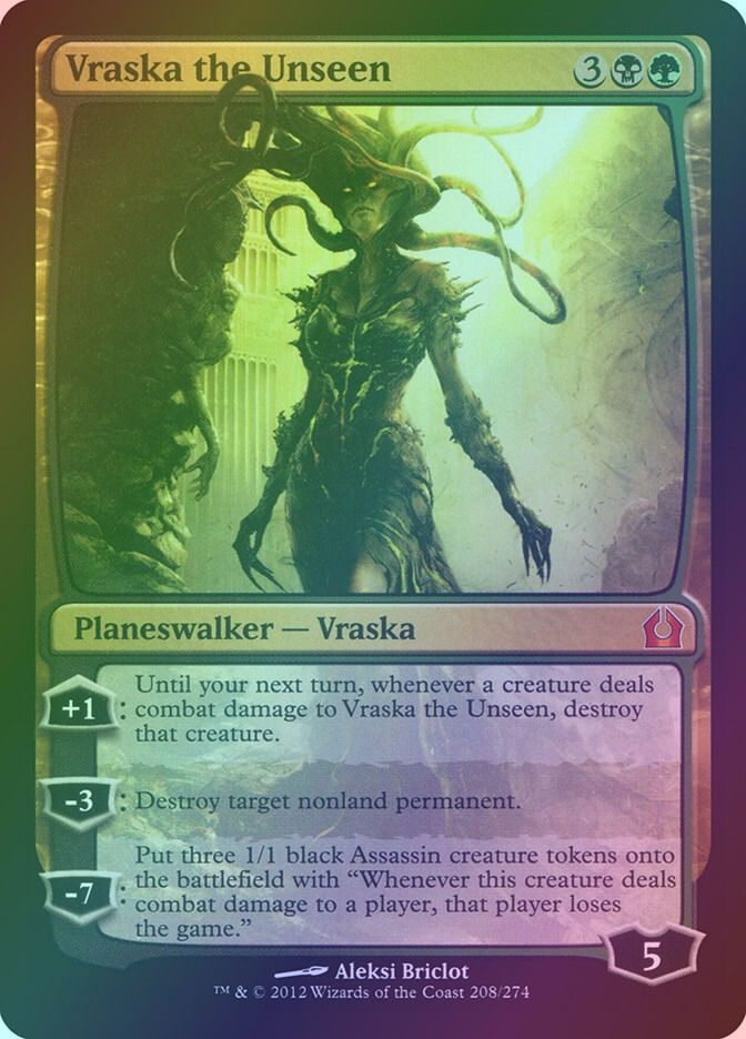 Vraska the Unseen (RTR) (208) / Foil