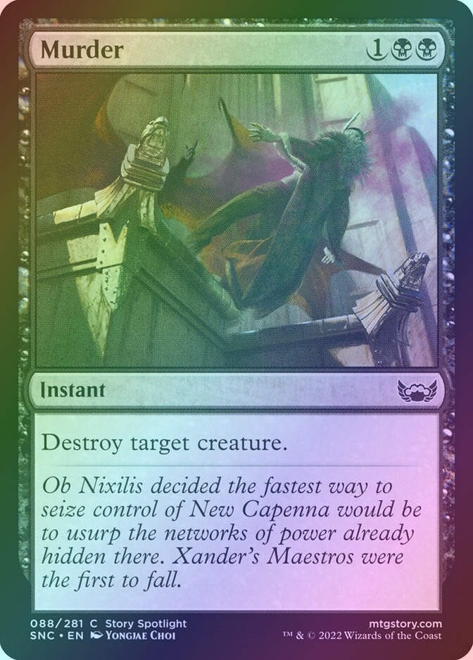 Murder (SNC) (88) / Foil
