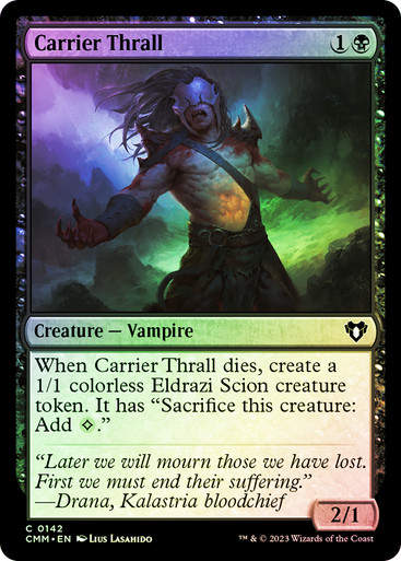 Carrier Thrall (cmm) / Foil