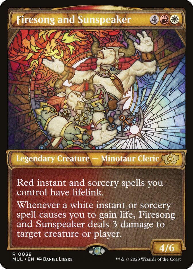 Firesong and Sunspeaker (MUL) (39) / Showcase