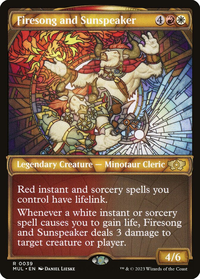 Firesong and Sunspeaker (MUL) (39) / Showcase