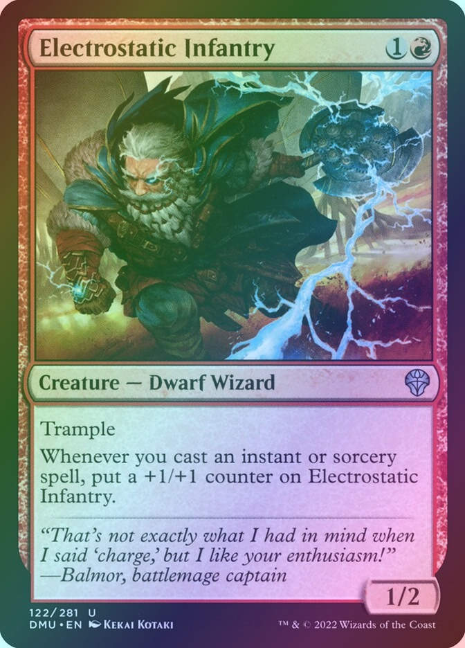 Electrostatic Infantry (DMU) (122) / Foil