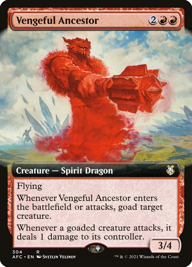 Vengeful Ancestor (AFC) (304) / Extended Art