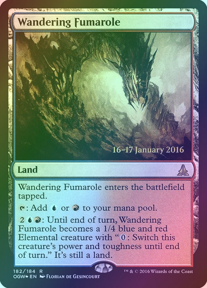 Wandering Fumarole (POGW) (182s) / Foil