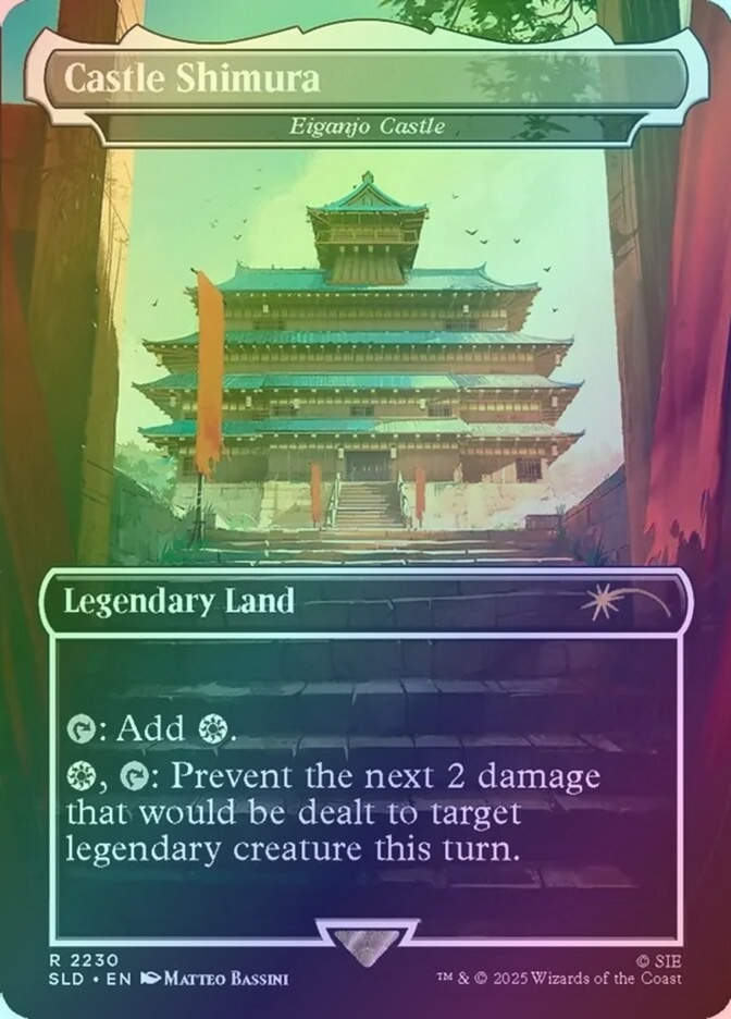 Eiganjo Castle (SLD) (2230) / Borderless / Foil