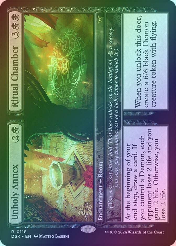 Unholy Annex // Ritual Chamber (PDSK) (118s) / Foil