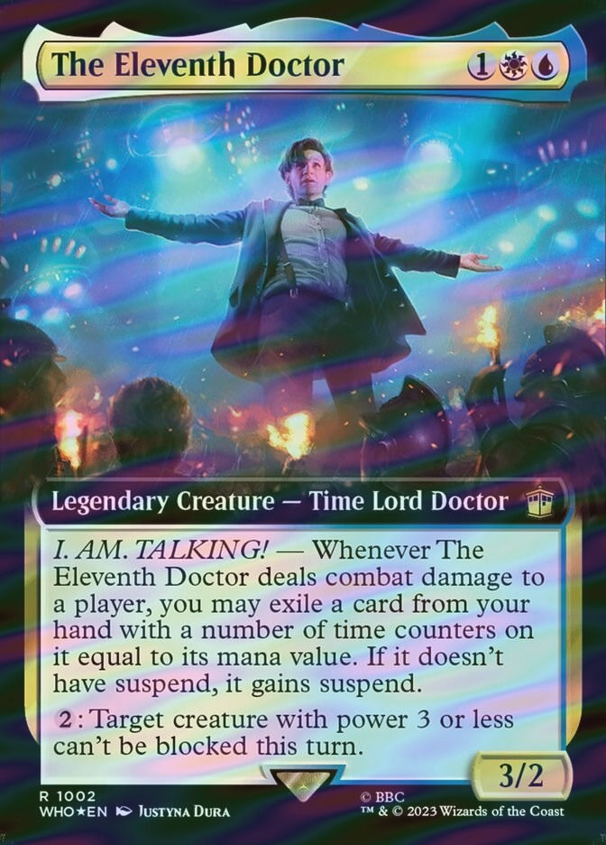 The Eleventh Doctor (WHO) (1002) / Extended Art / Surge Foil