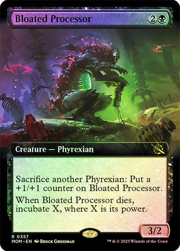 Bloated Processor (mom_357) / Extended Art / Foil