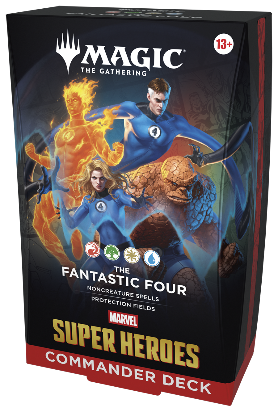 Marvel Super Heroes Commander Deck - Fantastic Four — cara 1 de 2
