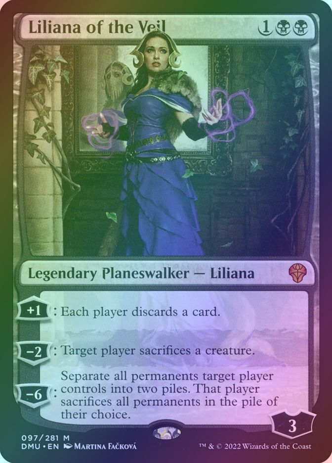 Liliana of the Veil (DMU) (97) / Foil