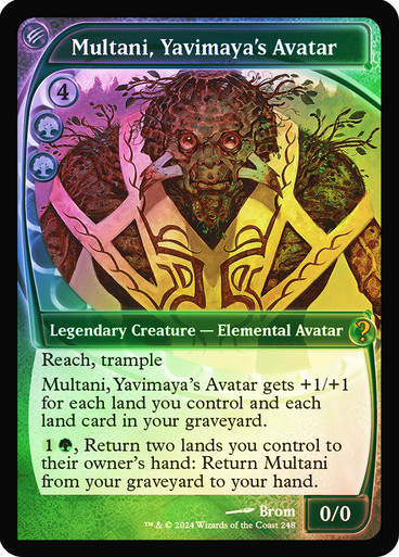 Multani, Yavimaya's Avatar (MB2) (248) / Foil