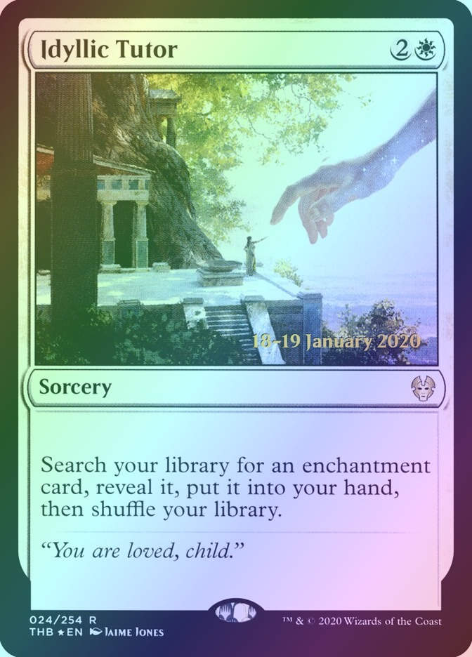 Idyllic Tutor (PTHB) (24s) / Foil
