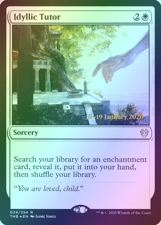 Idyllic Tutor (PTHB) (24s) / Foil