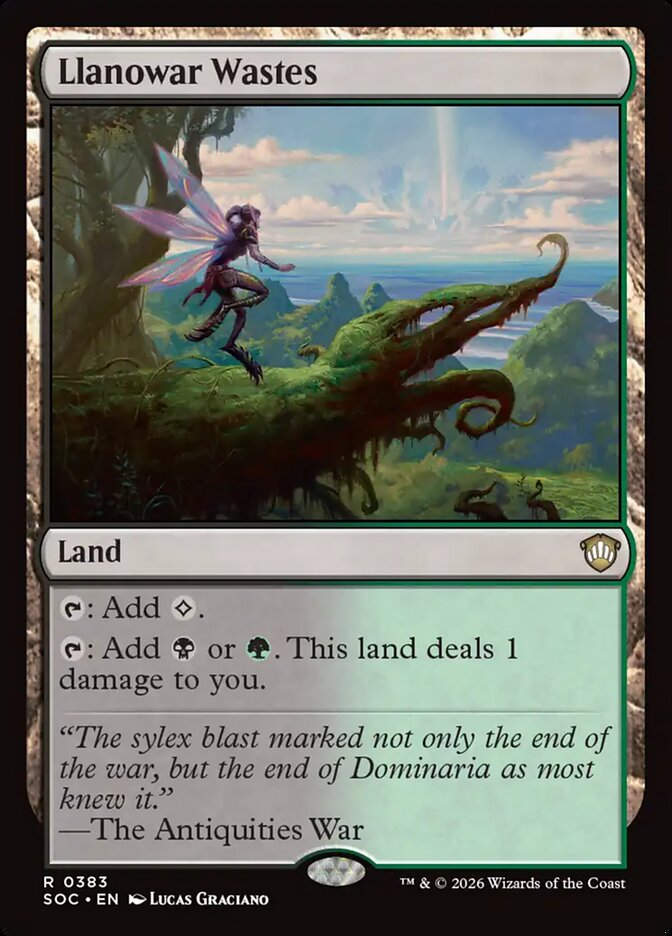 Llanowar Wastes (SOC) (383)