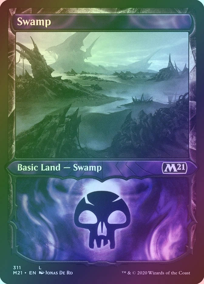 Swamp (M21) (311) / Showcase / Foil