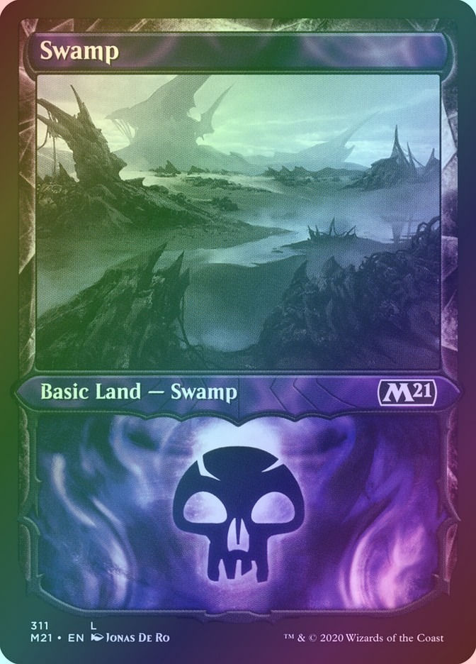Swamp (M21) (311) / Showcase / Foil