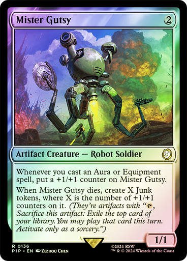 Mister Gutsy (pip) (136) / Foil