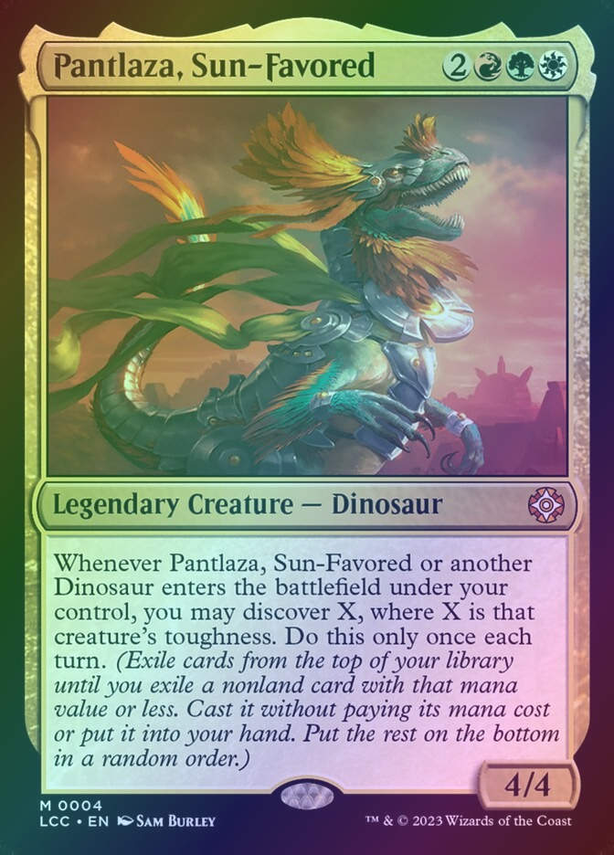 Pantlaza, Sun-Favored (LCC) (4) / Foil