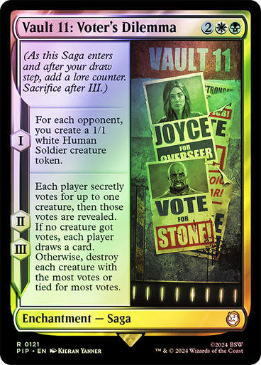 Vault 11: Voter's Dilemma (pip) (121) / Foil