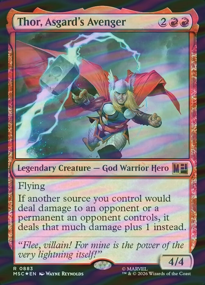 Thor, Asgard's Avenger (MSC) (883) / Surge Foil