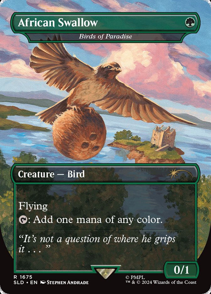 Birds of Paradise // Birds of Paradise (SLD) (1675) / Borderless — cara 1 de 2