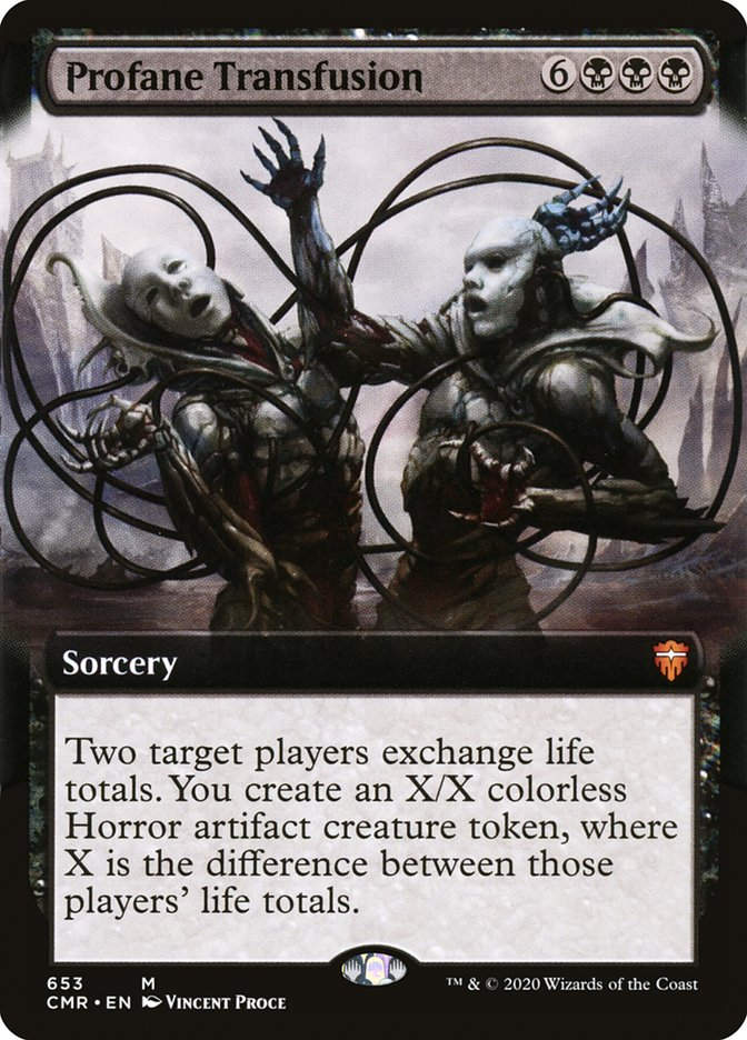 Profane Transfusion (CMR) (653) / Extended Art