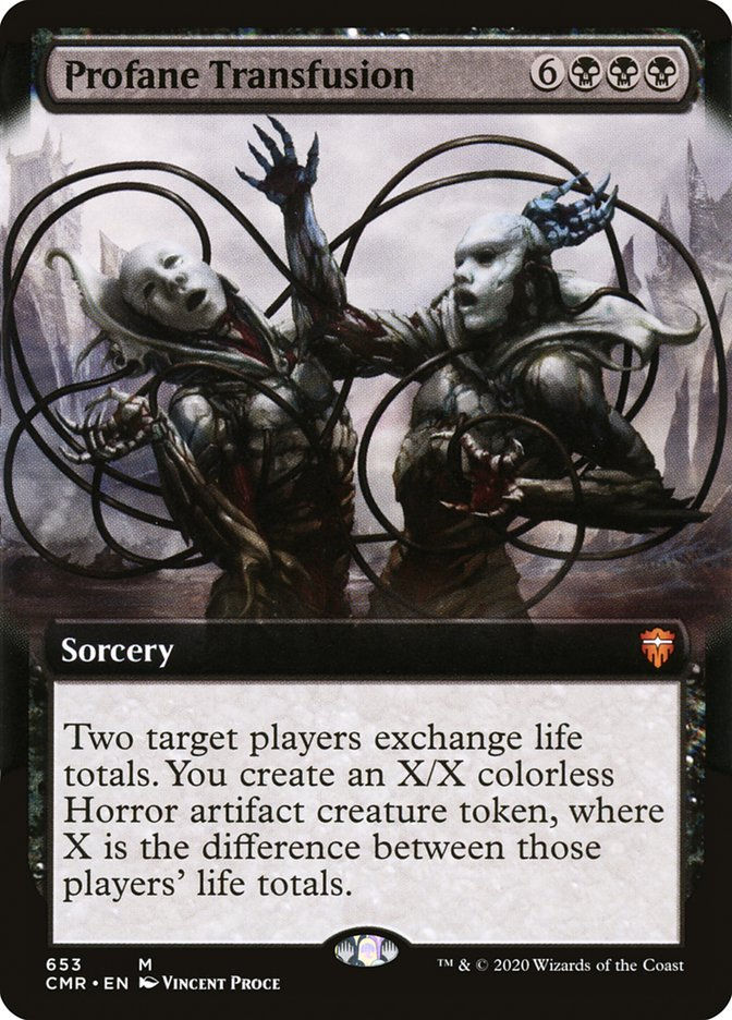 Profane Transfusion (CMR) (653) / Extended Art