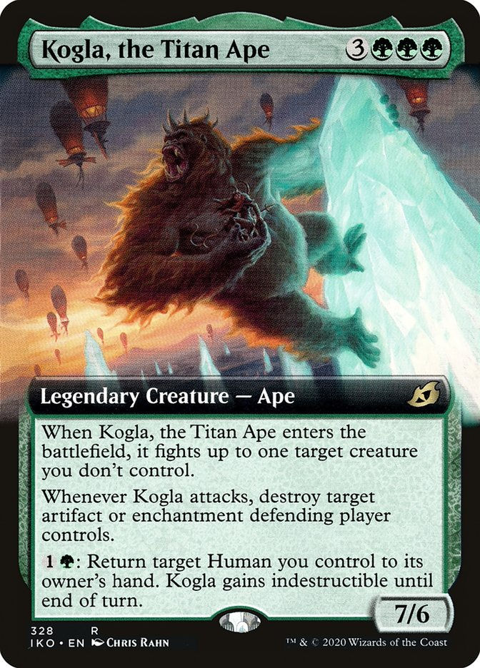 Kogla, the Titan Ape (IKO) (328) / Extended Art