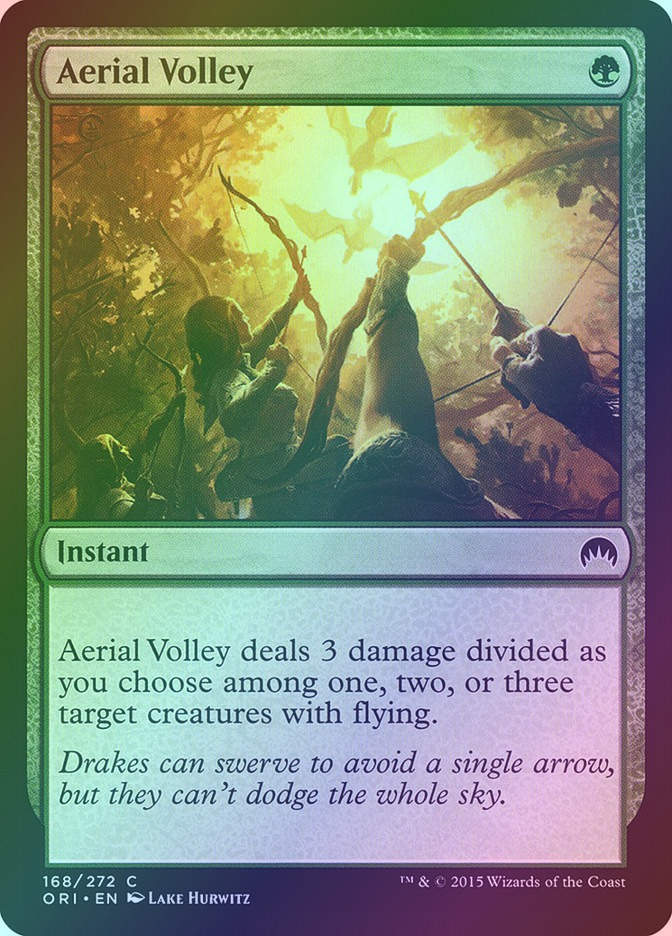 Aerial Volley (ORI) (168) / Foil