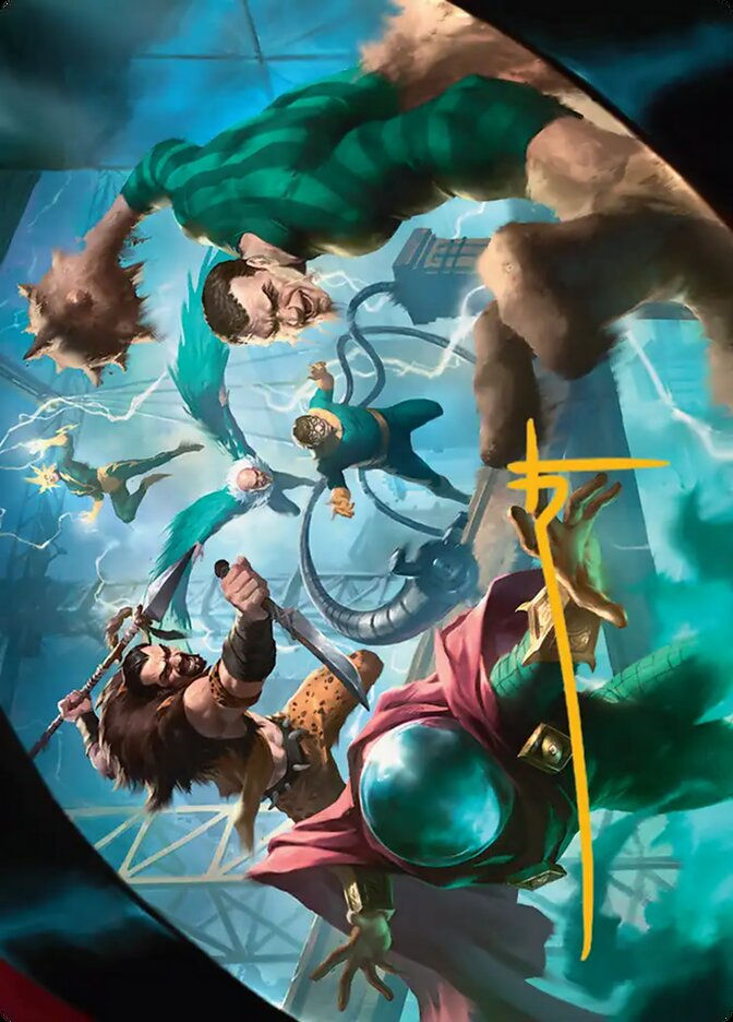 Behold the Sinister Six! // Behold the Sinister Six! (ASPM) (7) / NO Firmada — cara 1 de 2