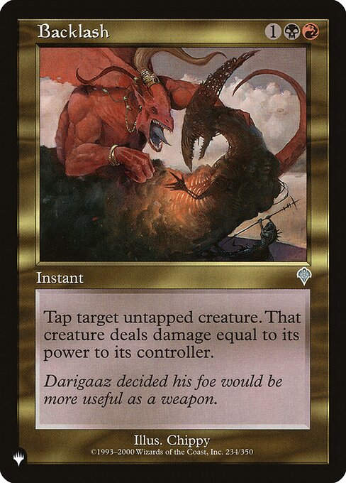 Backlash (PLST) (INV-234)
