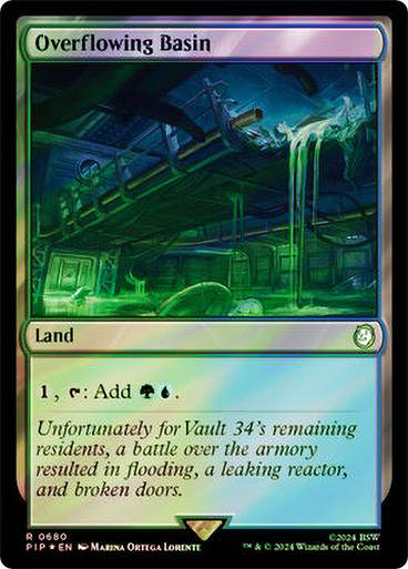 Overflowing Basin (pip) (680) / Surge Foil