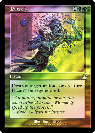 Putrefy (rvr) (378) / Retro / Foil
