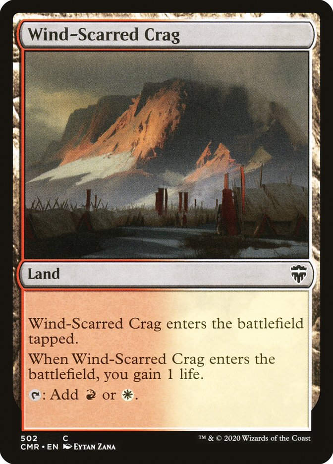 Wind-Scarred Crag (CMR) (502)