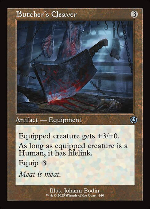 Butcher's Cleaver (INR) (440) / Retro Frame