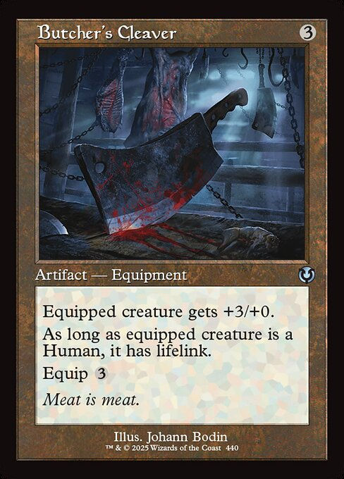 Butcher's Cleaver (INR) (440) / Retro Frame
