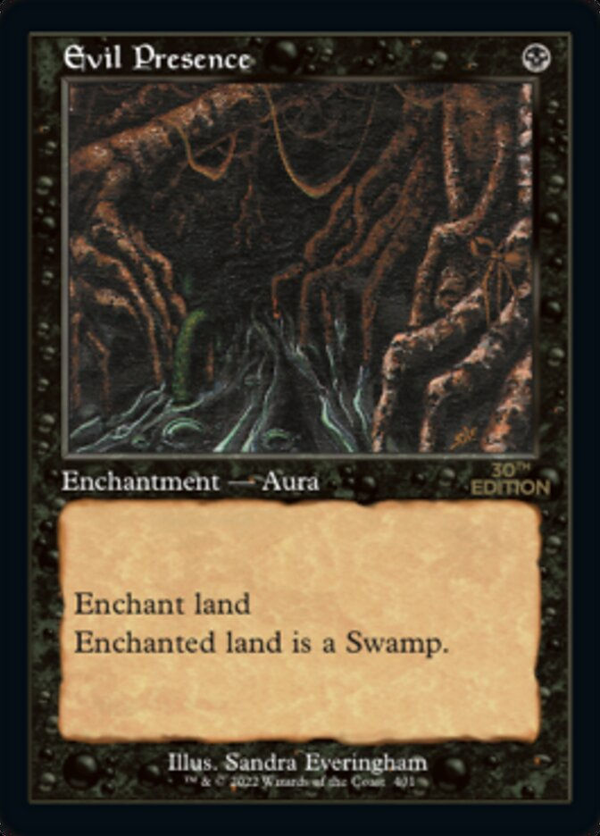 Evil Presence (30a) / Retro Frame