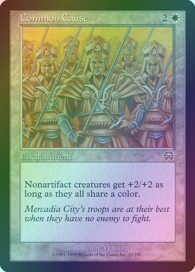 Common Cause (MMQ) (13) / Foil