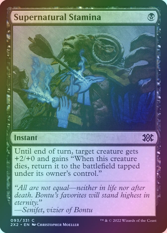 Supernatural Stamina (2X2) (93) / Foil
