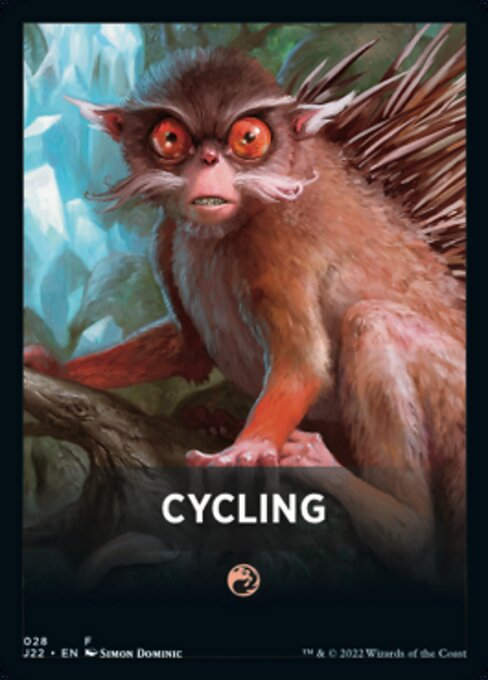 Cycling (fj22) / Front Cards Token